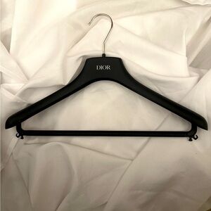 Dior Black Plastic Hanger
